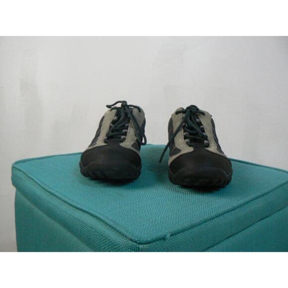 Shimano Grey Lace Up SH-M 021G Mountain Bike Cycling Shoe With Cleats 7 EUC S394 - Picture 2 of 5